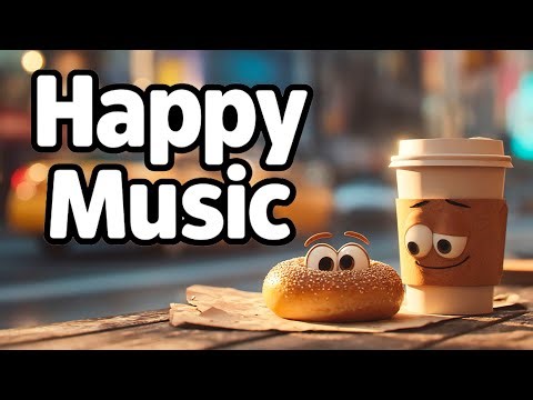 Happy Morning New York Music ☕🗽 Upbeat Instrumental for Coffee • Yellow Cab Morning