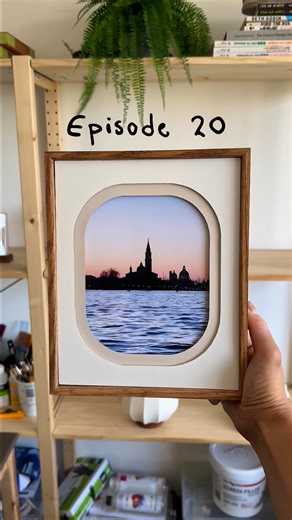 Make With Brandon | Day 20 of 30 - Window Frame Art 🪟 (frameception) Inspired by the works of @wayneporcaro and @jimdarling ✨ What photo would you frame?... | Instagram