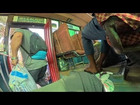 Extreme City Bus Ride Full of Rush