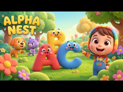 ✨ "Learn the Alphabet in a Fun Way! | Alpha Nest ABC Video"