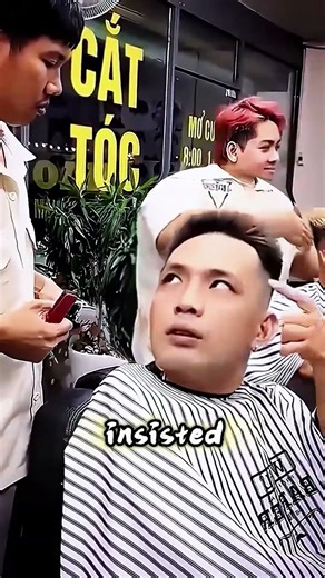 One sneeze created a perfect haircut—but the next guy copying it totally failed