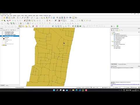 Preparation of stone map using #QGIS