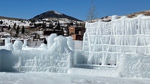 Ice Castles rise above Colorado community