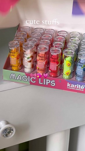 Magic Lip Balm #cutestuff #reelsfb #reelsviral #reelsfb #lipbalm #magiclip #pinklips #pinklips #lipstick #fyp | Cute Stuff's