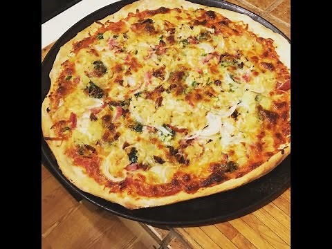 Thin Crust Pizza Recipe