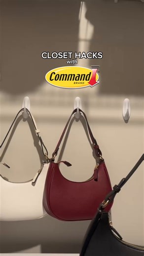 The closet glow up: brought to you by Command™ Products👚👛