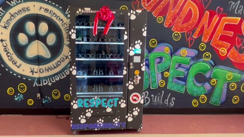 West Decatur Elementary launches innovative book vending machine for students