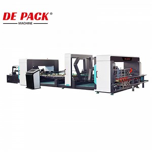Automatic Folder Gluer for Making Corrugated Carton Box Corrugated Paperboard Cardboard Carton Box Flexo Folder Gluer Machine