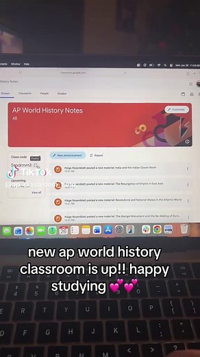 code: 5zpdrmm3 #ap #help #aptest #apworldhistory #apworld | ap world google classroom