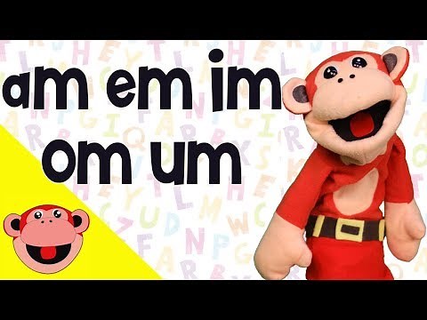 Silabas am em im om um El Mono Silabo Videos Infantiles Educacion para Ninos #