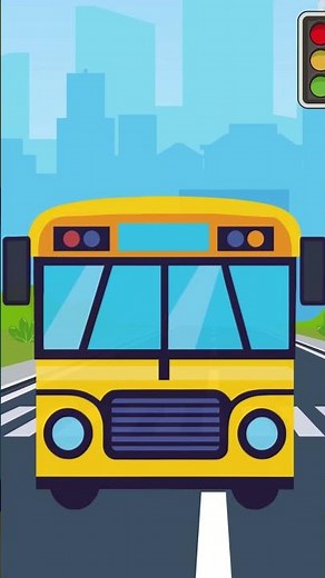 The Wipers on the Bus 🌧️ Wheels on the Bus Song | Kids Nursery Rhyme