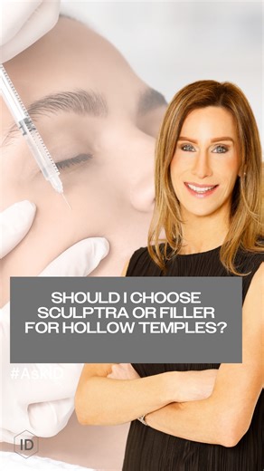 Institute of Dermatologists | ✨ Ask ID with @caitrionaryandermatology ✨� “Should I choose Sculptra or filler for hollow temples?” Hollow temples are one of those subtle... | Instagram