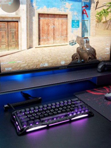 This Is The Fastest Keyboard I’ve Ever Used 🤯⚡ Mercury V60 Pro with 0.005mm Rapid Trigger . . #gravastar #mercuryv60pro #hekeyboard #halleffetc #magnetickeyboard