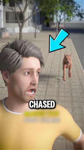 The More You Run...The More It Chases You!🐕‍🦺#shorts