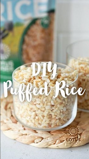 DIY Puffed Rice