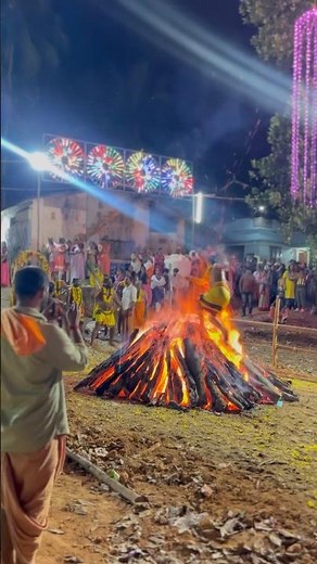 Fire walking agni kavadi festival in kerala