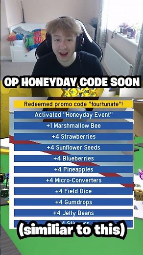 NEW HONEYDAY CODE SOON! *WE* HIT 3 MILLION LIKES IN BEE SWARM SIMULATOR! MILESTONE CODE SOON!