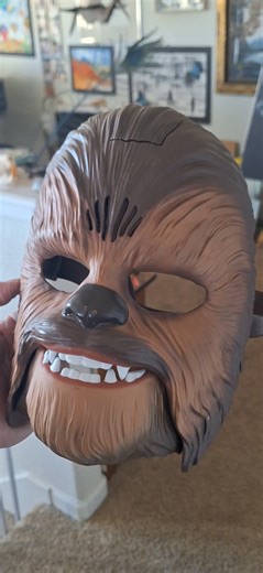 This is the best!!! It makes all the Chew Baca sounds. | Steven Melendrez