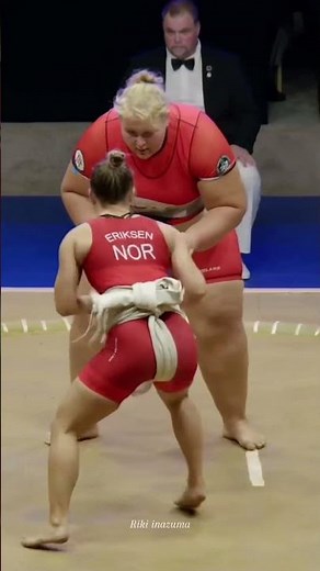 Ladies sumo wrestling is so entertaining