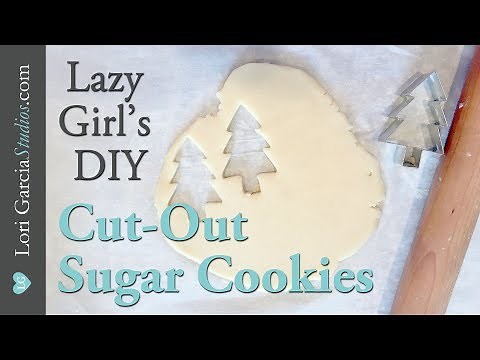 Make Perfect Sugar Cookies, the LAZY GIRL DIY way!