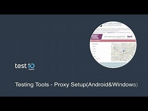 Testing Tools 🔧 - Proxy setup for Android and Windows