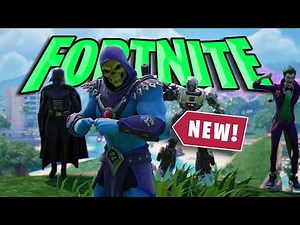 FORTNITE VILLAINS SQUAD | Skeletor, Joker, Vader, and Megatron!