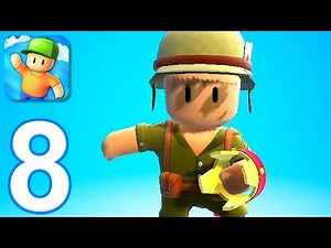 Stumble Guys - Gameplay Walkthrough Part 8 - Crown Win: 8 (iOS, Android)