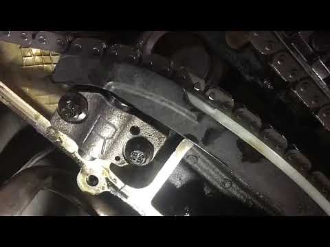 Ford 5.4 3v timing chain install marks