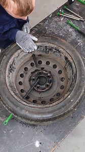 Tire Turning Into a Workshop Table | Productive Panda