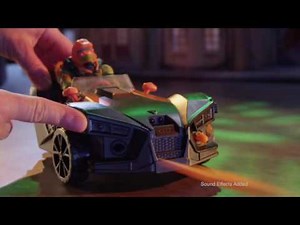 TMNT Out of the Shadows Technodrome and Vehicle Commercial