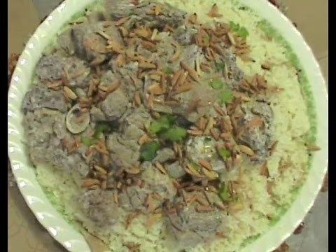 MANSAF (TRADITIONAL LAMB YOGURT RICE DISH)