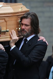 Jim Carrey acts as pallbearer for ex-girlfriend Cathriona White