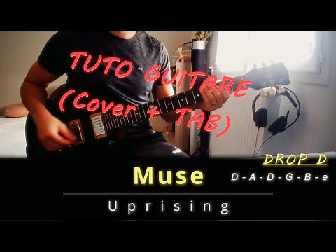 Tuto guitare Muse - Uprising [Guitar Cover + TAB]
