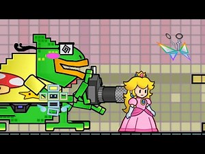 Super Paper Mario - Hidden Pixels Tiptron & Piccolo Locations