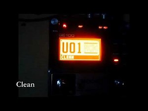 Mooer GE100 (Sound clean)