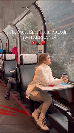 Here are my must-try journeys 👇🏼🤯 🌨 Bernina Express — Chur ➡️ Tirano. Alpine peaks, glaciers, and pure magic. (~4 hrs) 🎩 Belle Époque — Lucerne ➡️ Golden Pass Line. Vintage vibes stunning views. (~5 hrs) 🏔 Glacier Express — Zermatt ➡️ St. Moritz. The world’s slowest express with the best panoramas. (~8 hrs) 🏞 Panorama Express — Lucerne ➡️ Montreux. Lakes, villages & endless charm. (~5.5 hrs) 🌲 Rothorn Bahn — Brig ➡️ Rothorn. Short ride, HUGE views. (~30 mins) 💙 Follow @sheislittlewonder