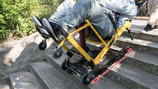 Electric Stair Lift Disabled Stair Climber Powered Climb Lightweight  Stair Climber  for Elderly