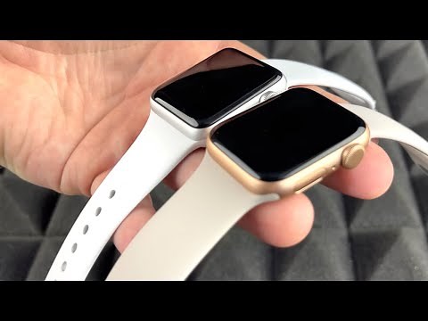 Apple Watch Starlight vs White Bands | Apple Watch Gold vs Silver Case