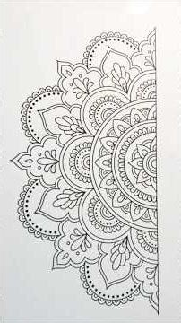 Chill Vibes Coloring: A Minimalist Approach to Relaxation #mandala #art #colorista