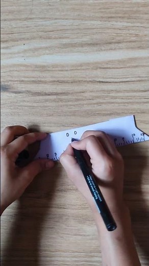 cute paper scale😍 making process easy to make it in 2 minutes✨👍#diy #papercutout #art #papercraft#