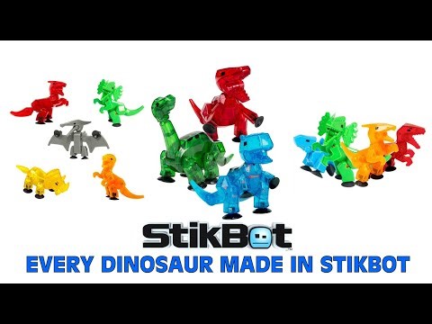 Every Dinosaur Made In Stikbot #Stikbot