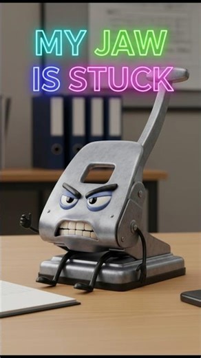 POV: Your Hole Puncher is full of paper 📑💢 #shorts #animation #viralshorts