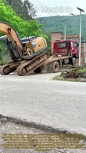 How to Self-Load an Excavator Master Class The Secret "Step-Up" Maneuver Every Operator Knows