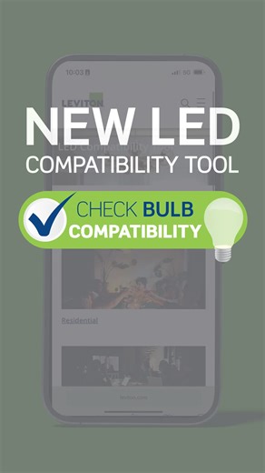 Leviton's new LED Bulb Compatibility Tool makes matching the right bulb with the right dimmer brilliantly easy. | Leviton | Facebook