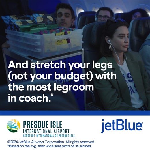 Tons of legroom. Free snacks and wi-fi. Nonstop entertainment. Because why shouldn’t the journey be as much fun as the destination? | JetBlue