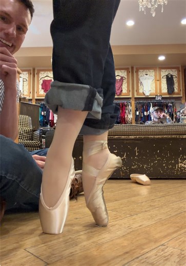 Dancer Revives Old Pointe Shoes for New Fittings