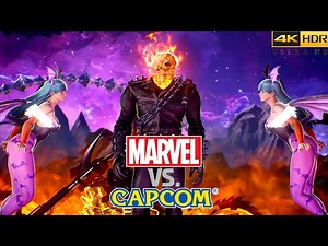 Marvel vs. Capcom: Infinite – Ghost Rider Meet Morrigan Scene