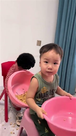 Hilarious Baby & Dog Challenge🐶👶#Funny Baby#Cute Dog#Family Prank#Confused Dog