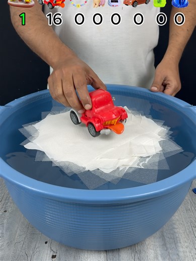 Science Experiment: How Many Tissues Can Float?