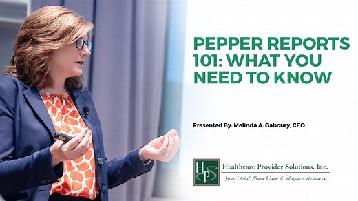 PEPPER Reports 101: What You Need to Know